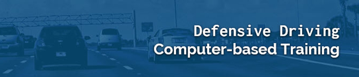 Defensive Driving Computer-Based Training banner