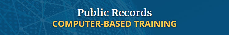 Public Records CBT Banner