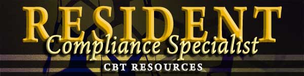 Resident Compliance Specialist CBT Resources